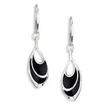 black-oval-wire-earrings-sterling-silver-nw0419c