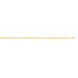 14K Yellow Gold 4.5mm Lite Anchor 20 Chain with Lobster Lock