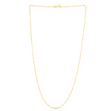 14K Yellow Gold 18 1.9mm Figaro Chain