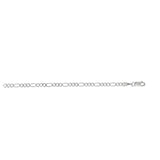 14K White Gold 18 2.6mm Figaro Chain