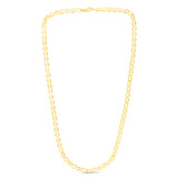 10K Yellow Gold 5.5mm Mariner 22 Chain with Lobster Lock