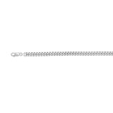 Silver 6.3mm Miami Cuban 8.5 Chain Bracelet with Box Lock