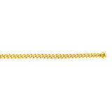 14K Yellow Gold 18 3.2mm Miami Cuban Chain with Box Clasp