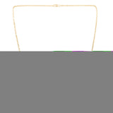 14K Yellow Gold 1.9mm French Cable 22 Chain with Lobster Clasp