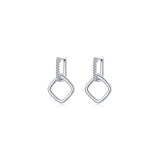 Lumina Cube Dangle Earrings