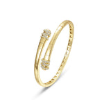 Ribbon Bypass Flexible Bangle