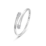 Ribbon Bypass Flexible Bangle