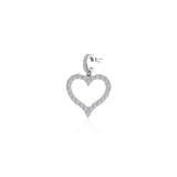 Amara Open Heart Pendant Charm
