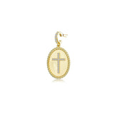 Faith Medallion Pendant Charm