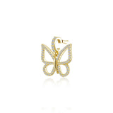 Whimsical Butterfly Pendant Charm