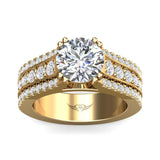 Sugarock Encore 18K Yellow Gold Engagement Ring DEF VVS-VS