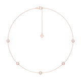 Sugarock Sugarock 18K Rose Gold Necklace F-G VS