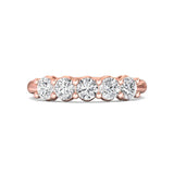 Sugarock Sugarock 14K Rose Gold Anniversary Band F-G VS