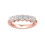 Sugarock Sugarock 14K Rose Gold Anniversary Band F-G VS