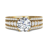 Sugarock Encore 14K Yellow Gold Engagement Ring DEF VVS-VS