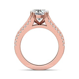 Sugarock Encore 18K Rose Gold Engagement Ring DEF VVS-VS