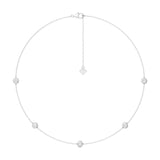 Sugarock Sugarock 14K White Gold Necklace F-G VS