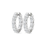 Sugarock Sugarock 14K White Gold Earring F-G VS