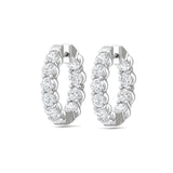 Sugarock Sugarock 14K White Gold Earring F-G VS