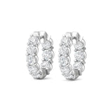 Sugarock Sugarock 14K White Gold Earring F-G VS
