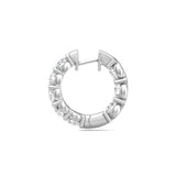 Sugarock Sugarock 14K White Gold Earring F-G VS