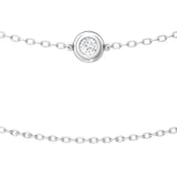 Sugarock Sugarock 14K White Gold Necklace F-G VS