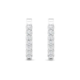 Sugarock Sugarock 14K White Gold Earring F-G VS