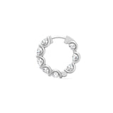 Sugarock Sugarock 14K White Gold Earring F-G VS