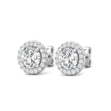 Sugarock Sugarock 14K White Gold Earring F-G VS