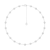 Sugarock Sugarock 14K White Gold Necklace F-G VS