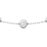 Sugarock Sugarock 14K White Gold Necklace F-G VS