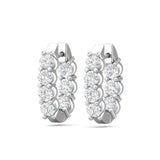 Sugarock Sugarock 14K White Gold Earring F-G VS