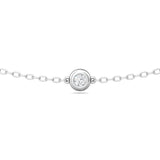 Sugarock Sugarock 14K White Gold Necklace F-G VS