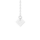 Sugarock Sugarock 14K White Gold Necklace F-G VS