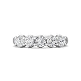 Sugarock Sugarock 14K White Gold Anniversary Band F-G VS