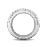 Sugarock Sugarock 14K White Gold Anniversary Band F-G VS