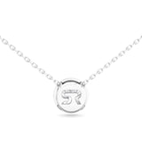 Sugarock Sugarock 14K White Gold Pendant F-G VS
