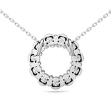 Sugarock Sugarock 14K White Gold Pendant F-G VS