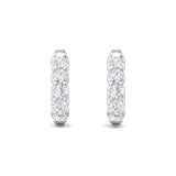 Sugarock Sugarock 14K White Gold Earring F-G VS