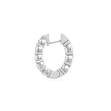 Sugarock Sugarock 14K White Gold Earring F-G VS