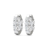 Sugarock Sugarock 14K White Gold Earring F-G VS