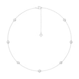 Sugarock Sugarock 14K White Gold Necklace F-G VS
