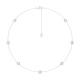 Sugarock Sugarock 14K White Gold Necklace F-G VS
