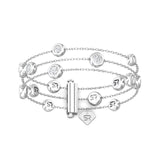 Sugarock Sugarock 14K White Gold Bracelet F-G VS
