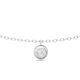Sugarock Sugarock 14K White Gold Necklace F-G VS