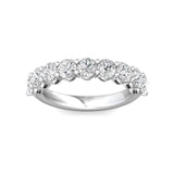 Sugarock Sugarock 14K White Gold Anniversary Band F-G VS