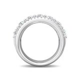 Sugarock Sugarock 14K White Gold Anniversary Band F-G VS