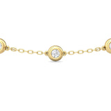 Sugarock Sugarock 14K Yellow Gold Necklace F-G VS