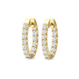 Sugarock Sugarock 14K Yellow Gold Earring F-G VS