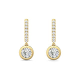 Sugarock Sugarock 14K Yellow Gold Earring F-G VS